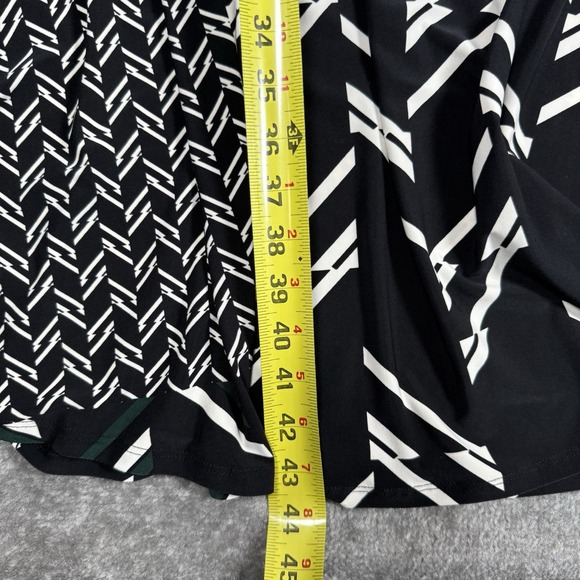 NWT Lauren Ralph Lauren‎ Women's Belted Multi-Print Jersey Midi Dress Size 14P - Picture 12 of 13